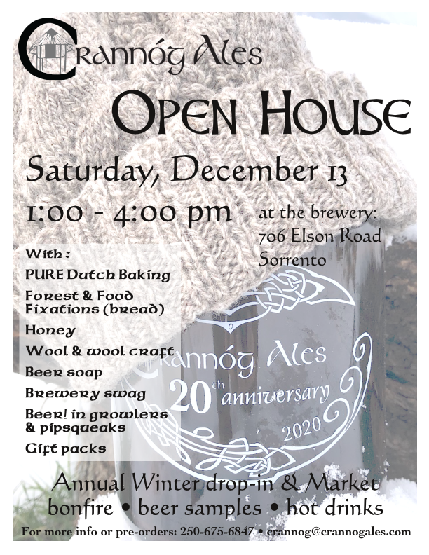 Open House: Local food, beer and crafts!